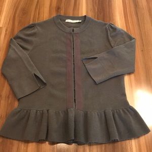 Karen Millen peplum bow back cardigan